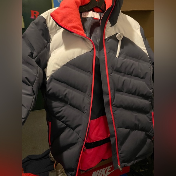 SPYDER BREAKOUT DOWN JACKET Women SIZE 14 No HOOD NWOT - Picture 2 of 13